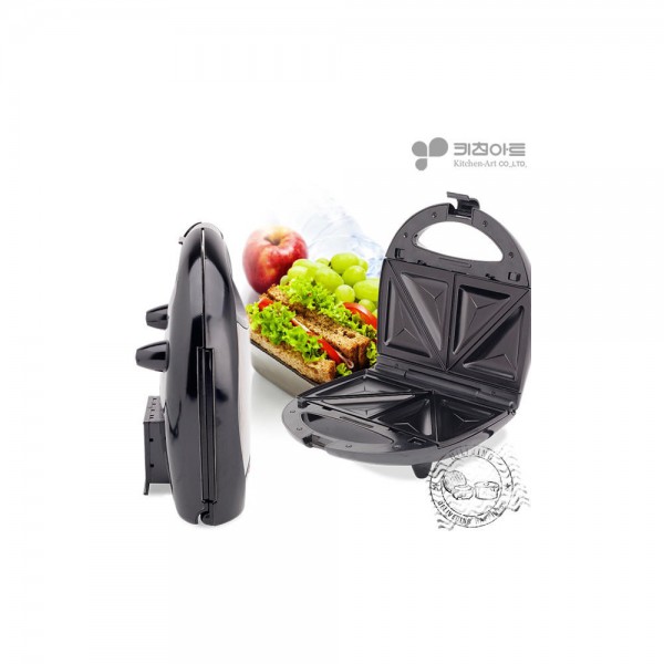 [키친아트] 따뜻하고 바삭한 간식 디저트 샌드위치 메이커 제조기 PK-2143JT