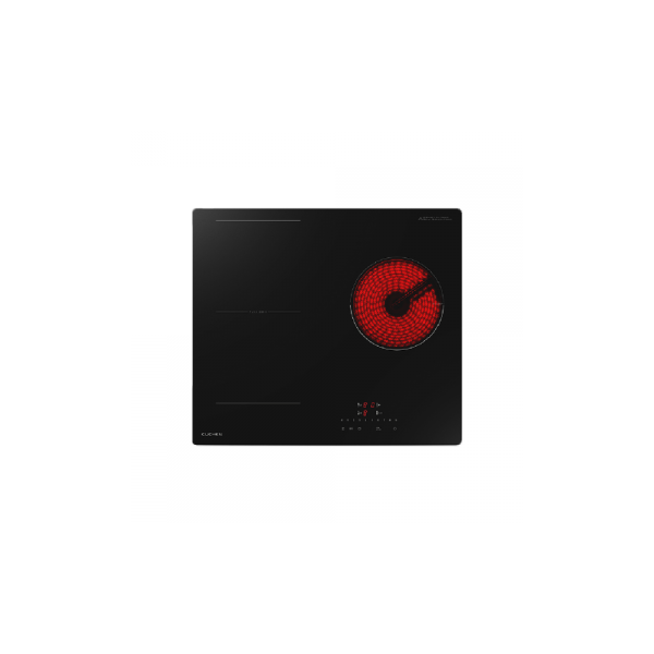 [쿠첸] 하이브리드 3구 전기레인지 초고화력 가정용 매립형 CEO-B3SF3AONBA (인덕션2구+하이라이트1구)