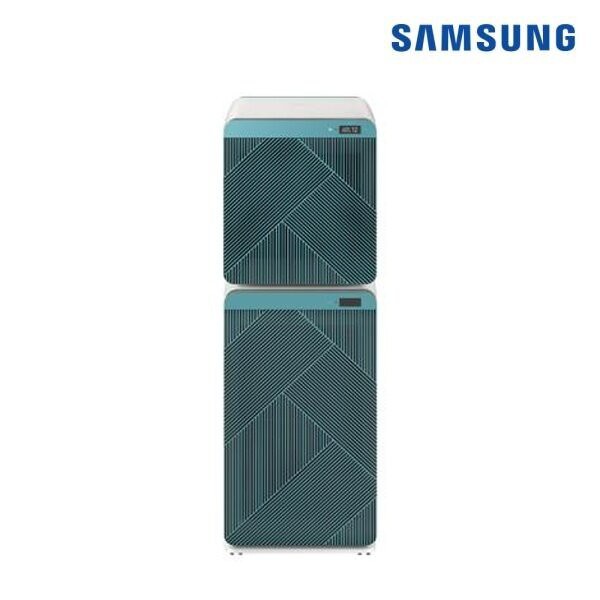 [삼성전자] 삼성 BESPOKE 큐브™ Air 공기청정기 AX106B850SGD 106㎡ (53+53㎡) 스트라이프 그레이 