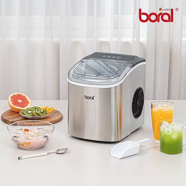 [홈니즈] 보랄 스테인레스 8분급속 제빙 자동세척 아이스 제빙기 1.2L SN-IM120H > 주방가전 
